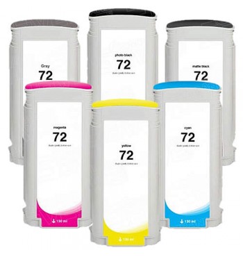 HP 72 Compatible Value Pack