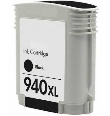 HP 940XL Black Compatible Ink Cartridge (C4906AA)