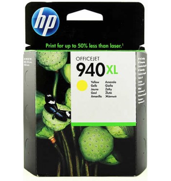 HP 940YXL High Yield Yellow Genuine Ink Cartridge